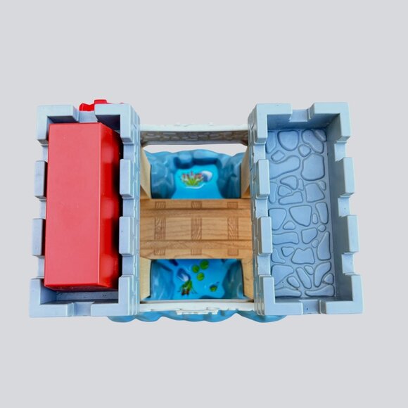 Thomas & Friends Wooden Train Railway Rolf's Castle Bridge Gate Vtg - Picture 5 of 6